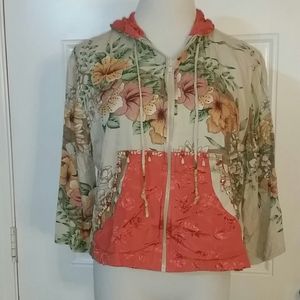 Vanity Collection hooded blouse